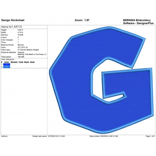 Alphabet G Mario Embroidery Design Embr