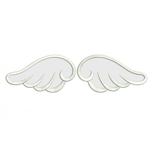 Angel Wings Machine Applique Design