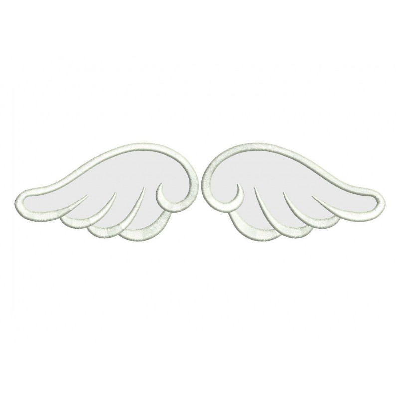 Angel Wings Machine Applique Design