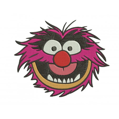 Animal Muppets Embroidery Design