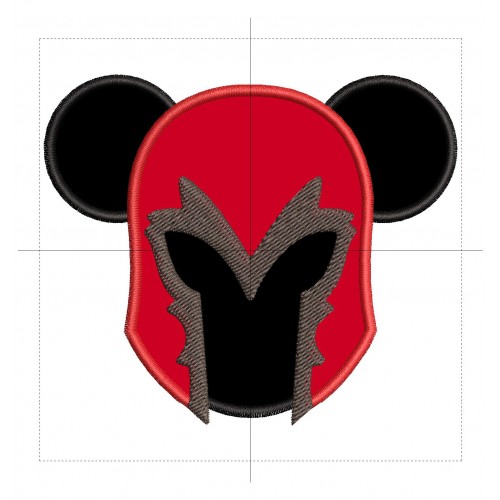 Avenger Mickey Ears Applique Design Embr