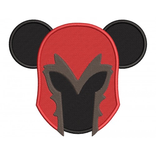 Avenger Mickey Ears Embroidery Design Embr