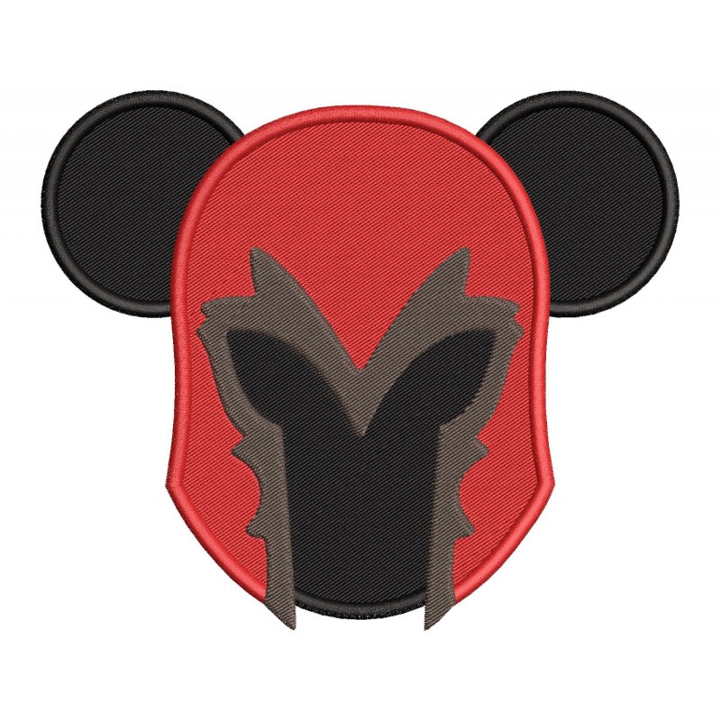 Avenger Mickey Ears Embroidery Design Embr