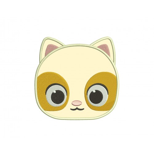BabyBus Timi Cat Applique Design