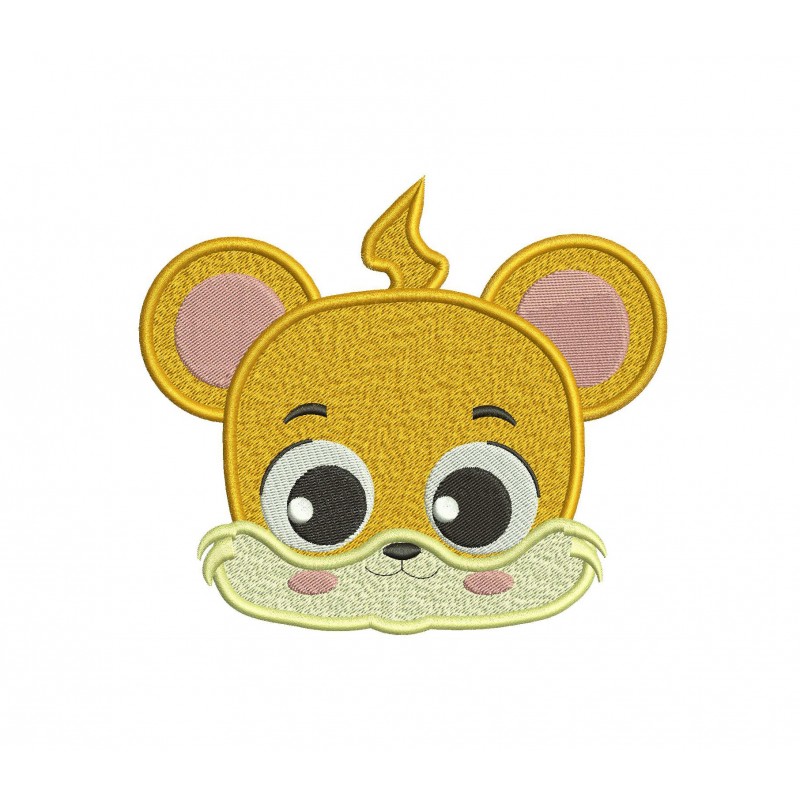 BabyBus Whiskers Embroidery Design