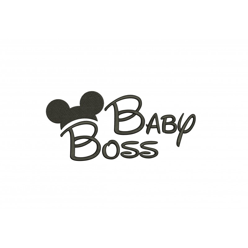 Baby Boss Boy Embroidery Design