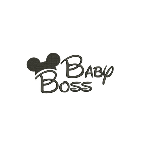 Baby Boss Boy Embroidery Design