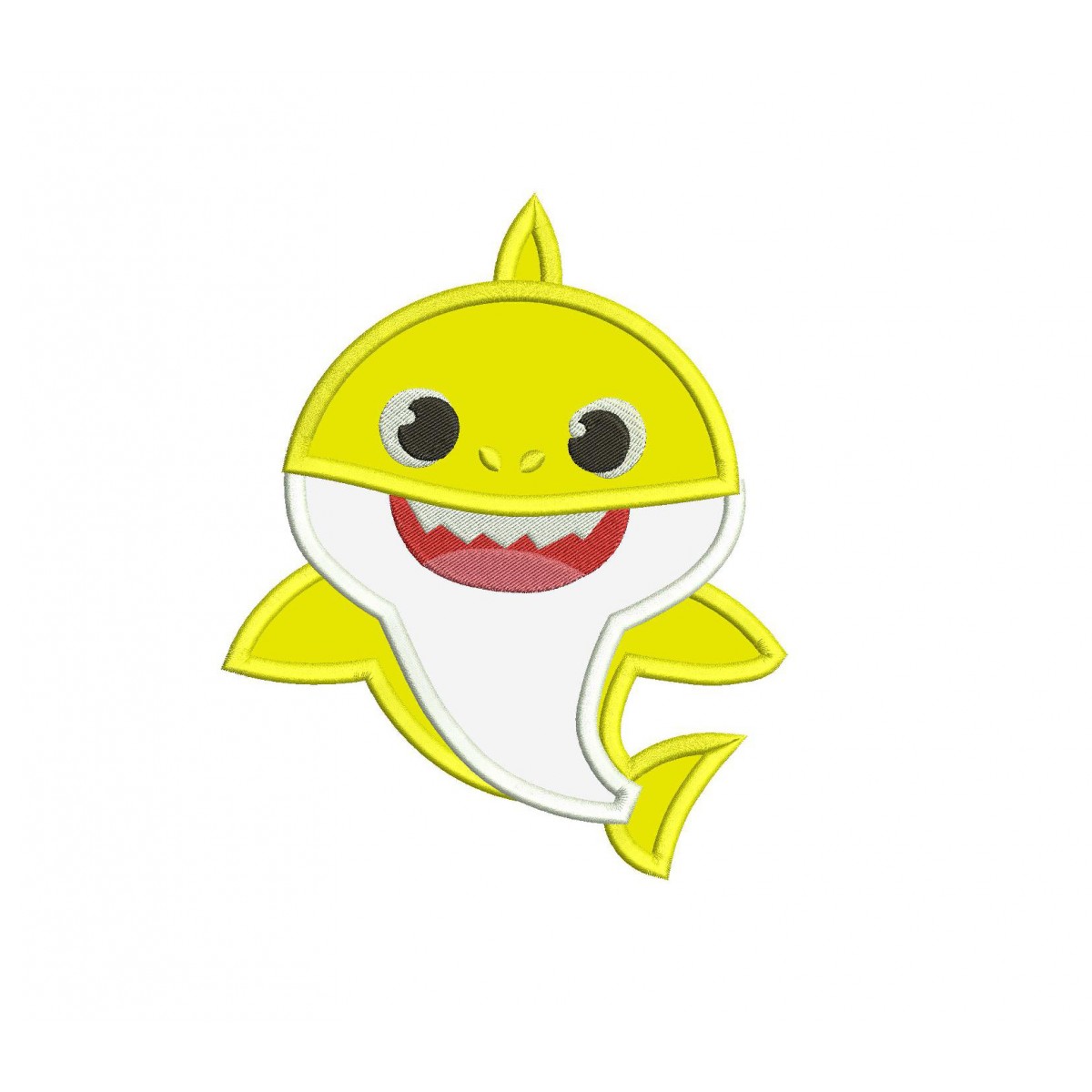 Download Baby Shark Shark Family Applique Design