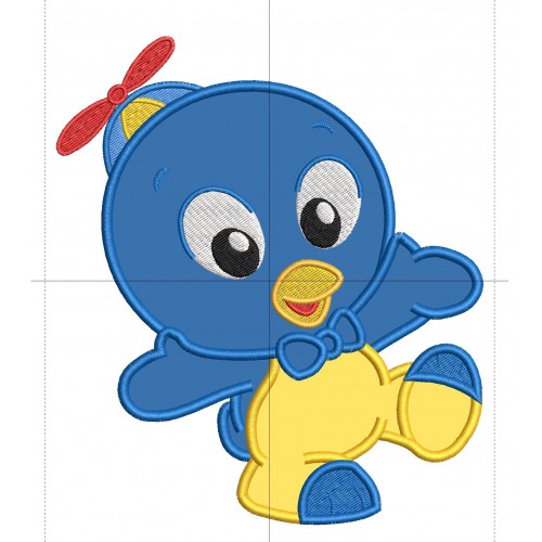 Backyardibabies Baby Pablo Applique Design Embr