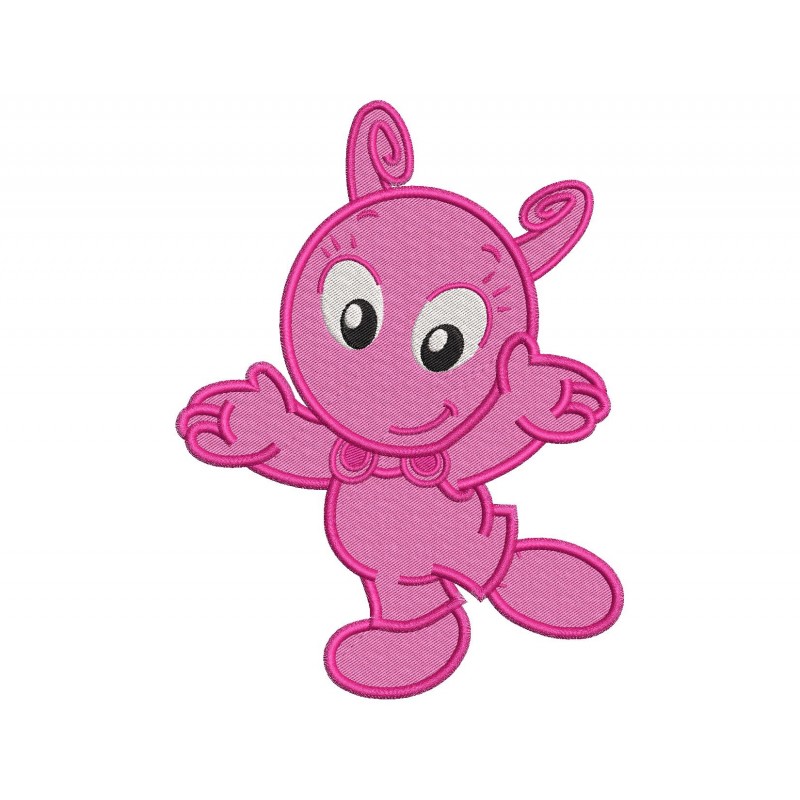 Backyardigans Baby Uniqua Embroidery Design Embr