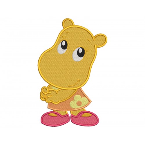 Backyardigans Tasha Embroidery Design Embr