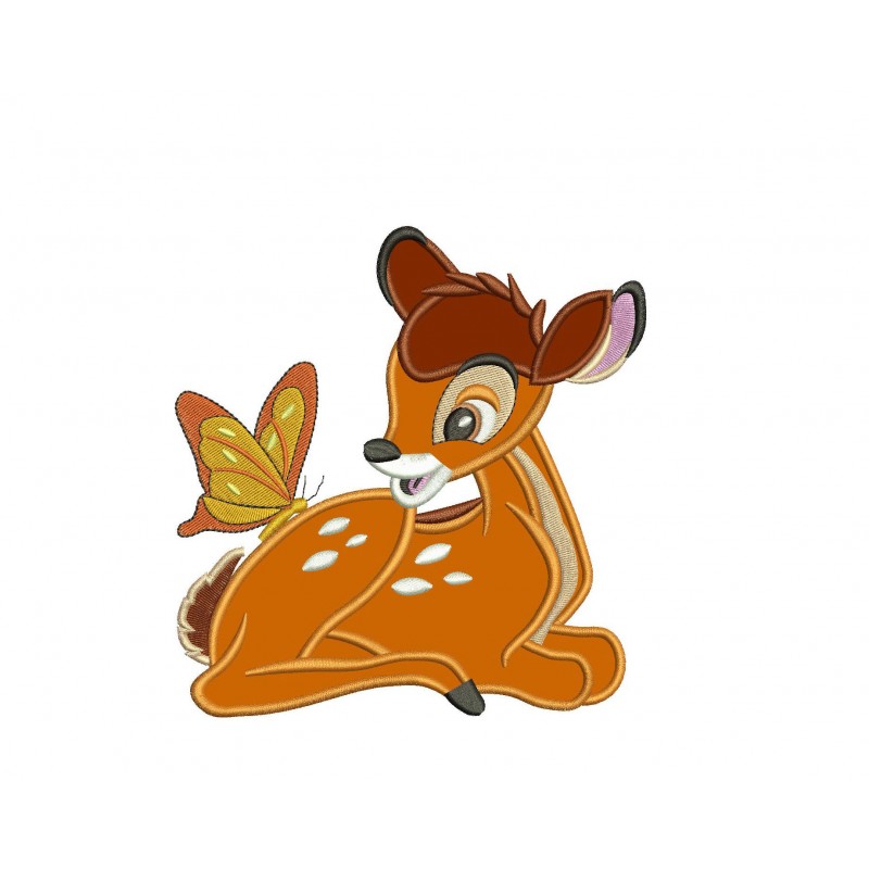 Bambi Applique Embroidery Designs