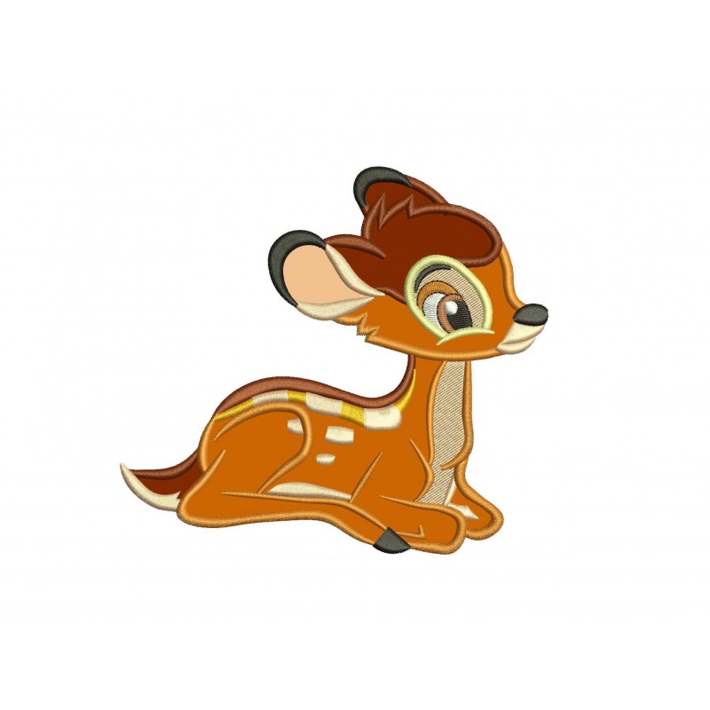 Bambi Disney Applique Design