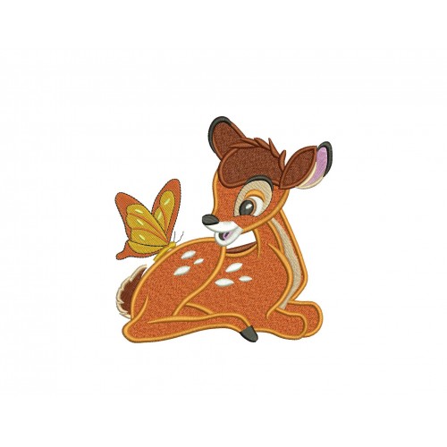 Bambi Embroidery Machine Embroidery Design