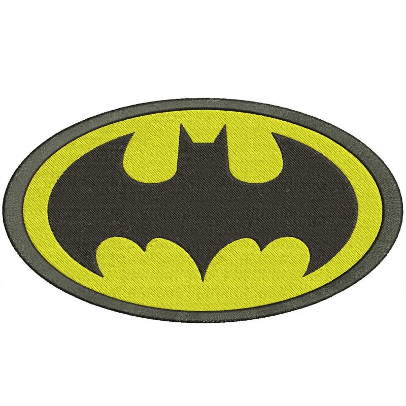 Batman Logo Embroidery Design