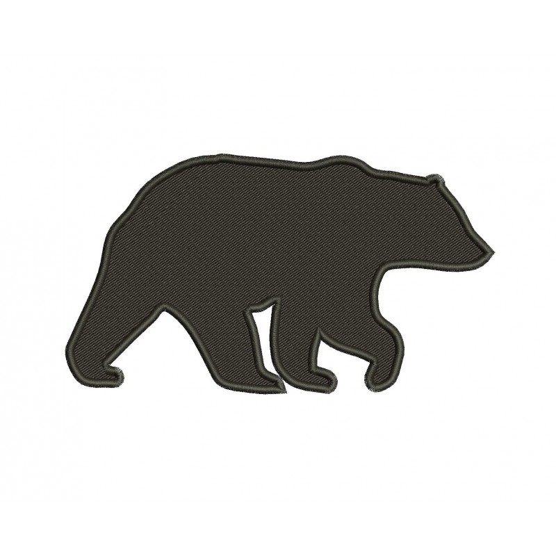 Bear Embroidery Design