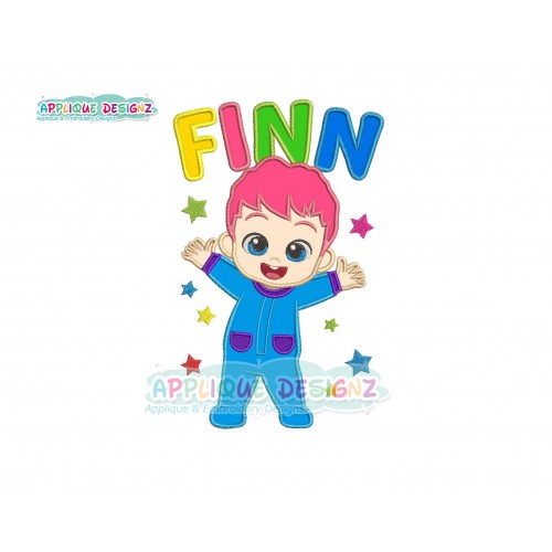 Bebefinn Little Stars Applique Design
