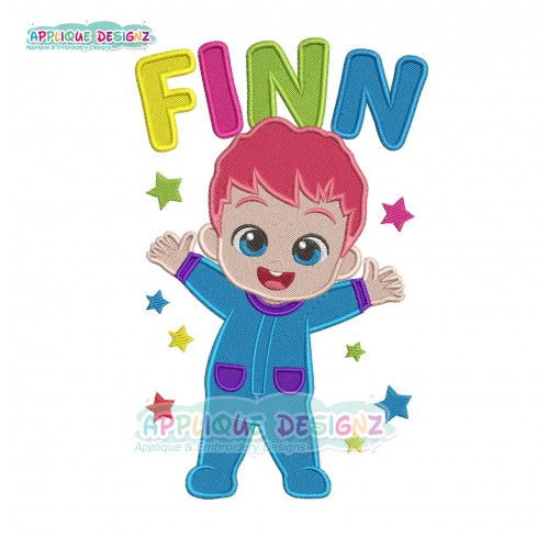 Bebefinn Little Stars Embroidery Design