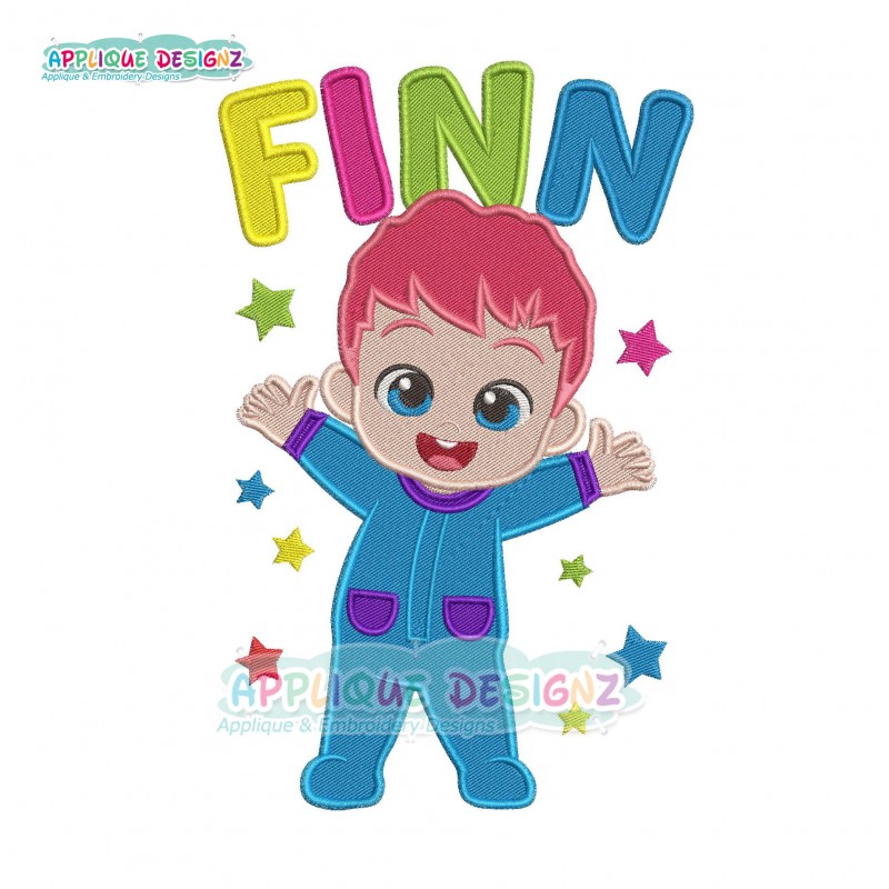 Bebefinn Little Stars Embroidery Design