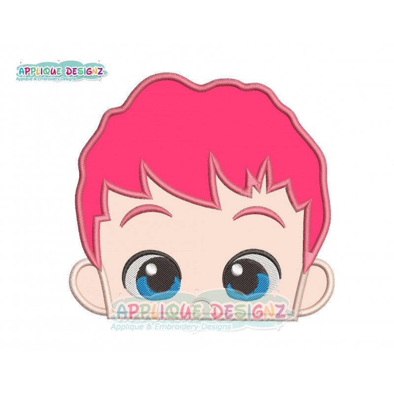 Bebefinn Peeker Applique Design