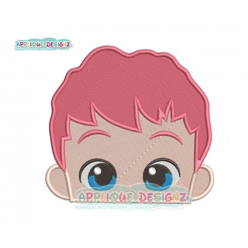 Bebefinn Peeker Fill Stitches Embroidery Design