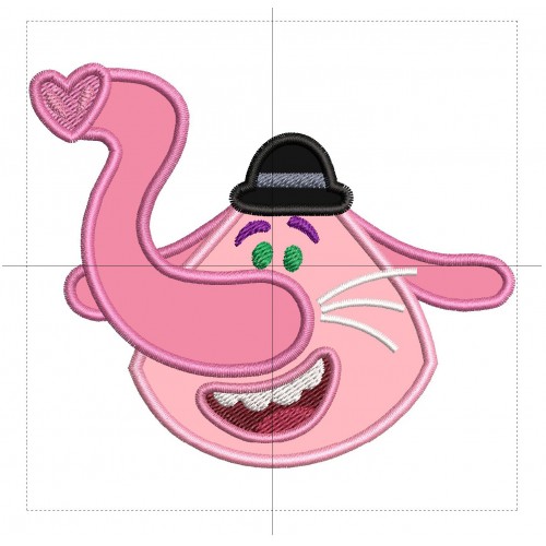 Bing Bong Inside Out Applique Design Embr