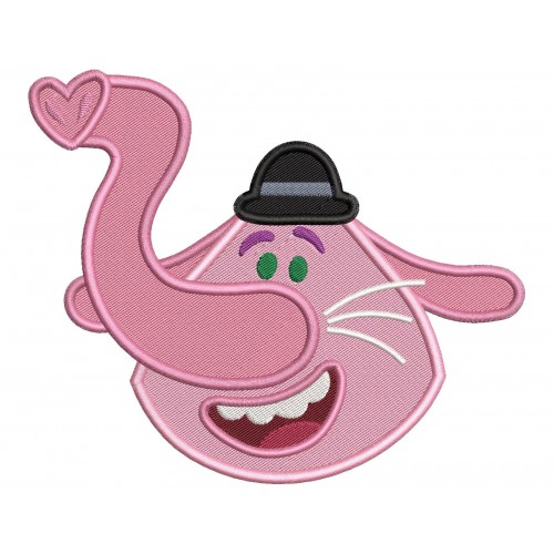 Bing Bong Inside Out Embroidery Design Embr