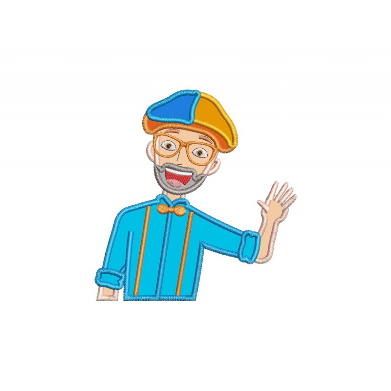 Blippi Applique Design