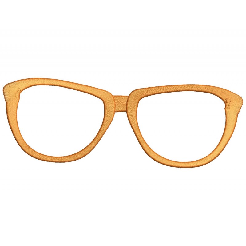 Blippi Eyeglasses Embroidery Design