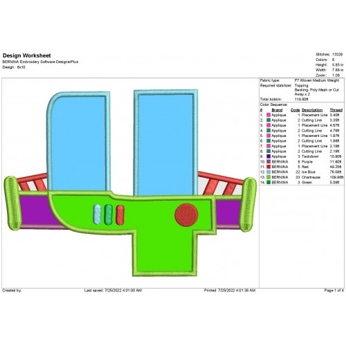 Buzz Lightyear 4th Birthday Applique Toy Story Birthday Applique Design