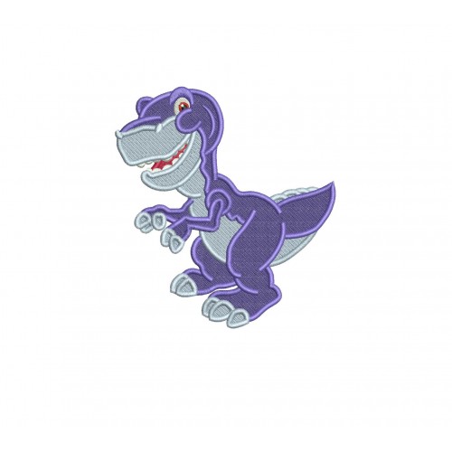 Chomper Land Before Time Embroidery Design