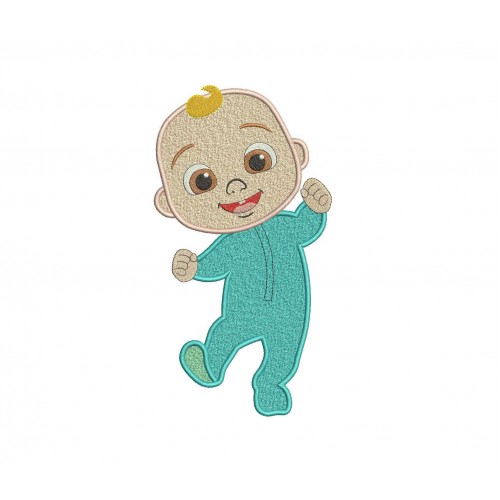 Cocomelon Baby JJ Embroidery Design