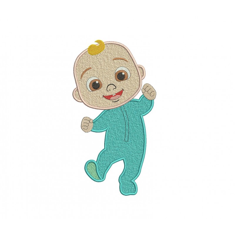 Cocomelon Baby JJ Embroidery Design