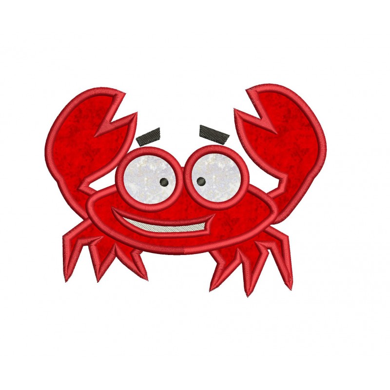 Crab Applique Design