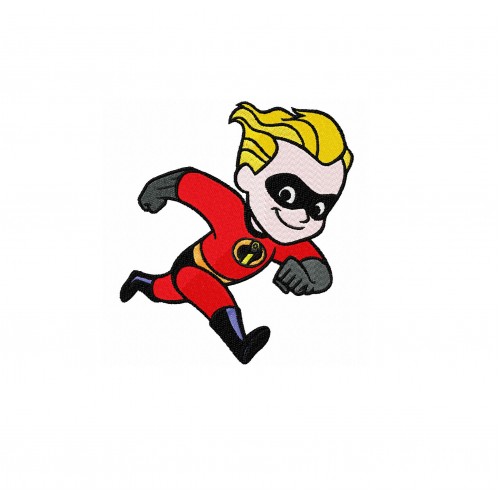 Dash The Incredibles Embroidery Design