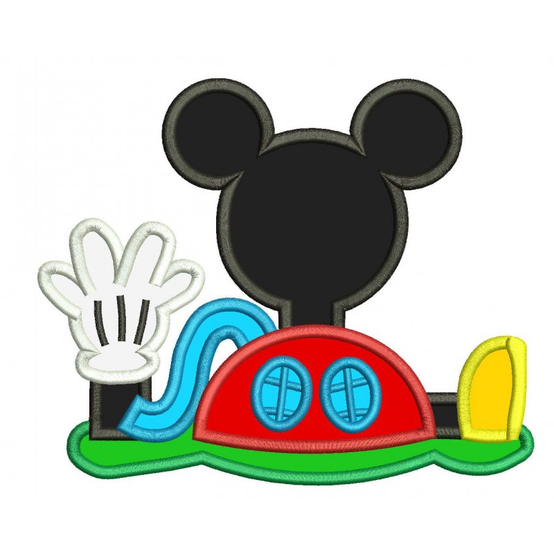 Disney Mickey Mouse Clubhouse Machine Applique Design
