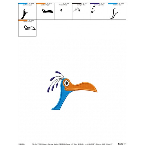 Disney Pixar Up Set Embroidery Designs