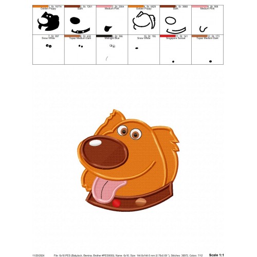 Disney Pixar Up Set Embroidery Designs