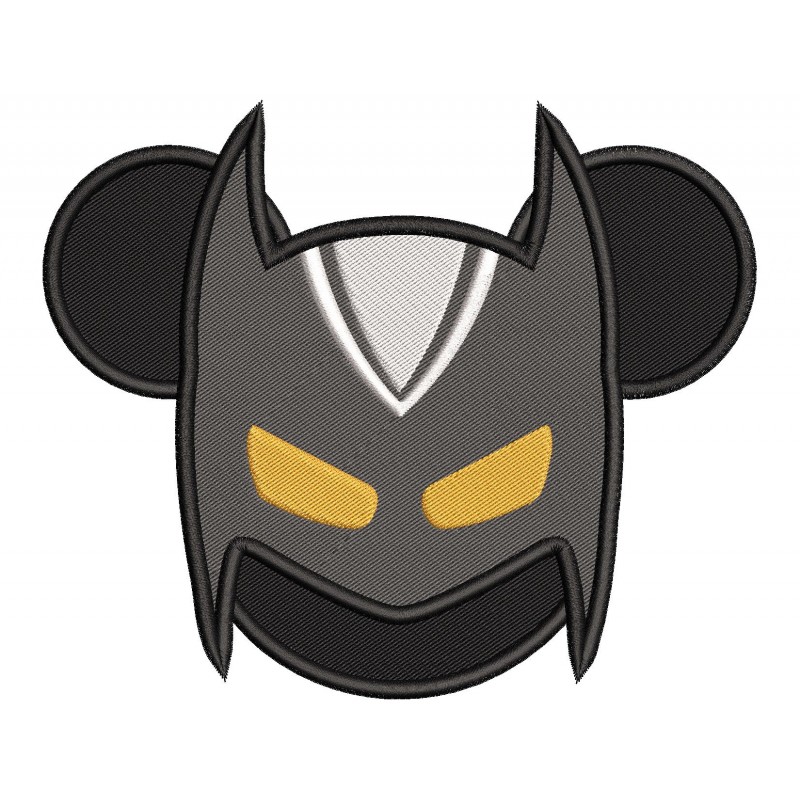 Disney Superhero Batman Embroidery Design Embr