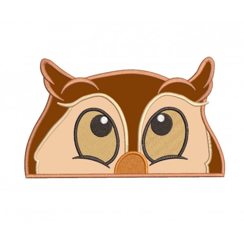 Disney Winnie the Pooh Owl Applique Design