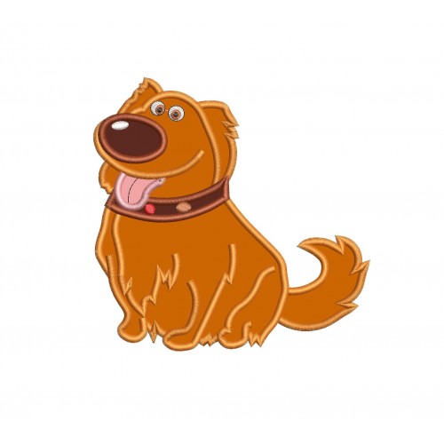 Dog Dug Up Disney Movie Applique Design