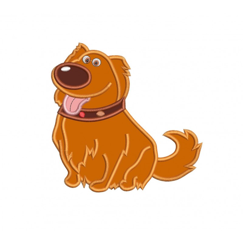 Dog Dug Up Disney Movie Applique Design