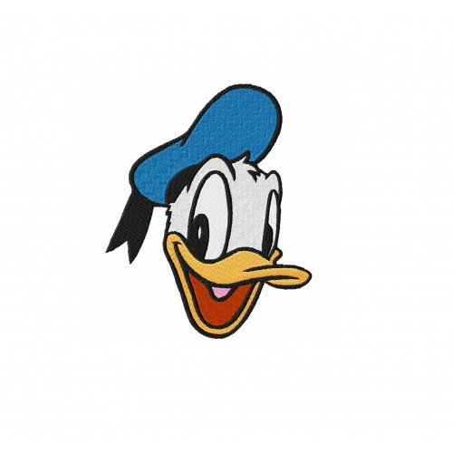 Donald Duck Embroidery Design