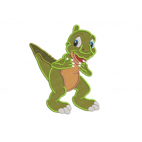 Ducky The Land Before Time Embroidery Design