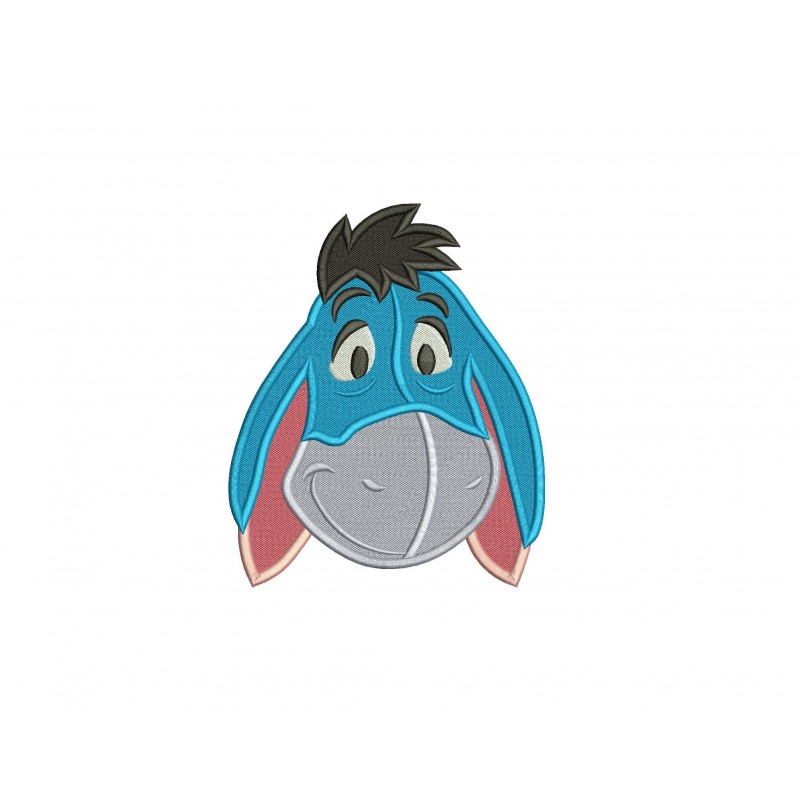 Eeyore The Donkey Winnie the Pooh Embroidery Design