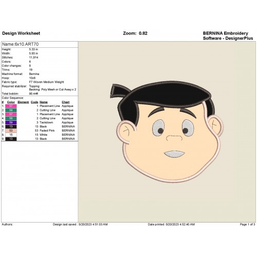 El Chavo Del Ocho Set Applique Designs V2
