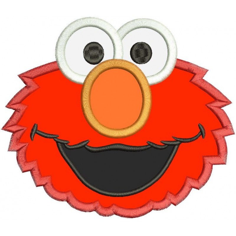 Elmo Applique Design