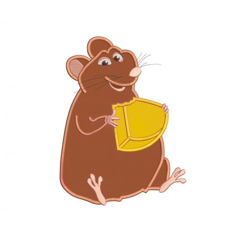 Emile The Rat From Ratatouille Applique Design