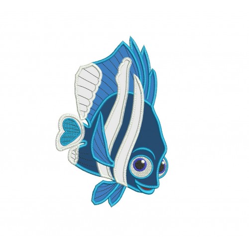 Finding Nemo Finding Dory Set Applique Designs