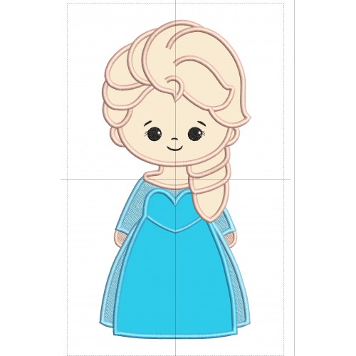 Frozen Applique Design Embr